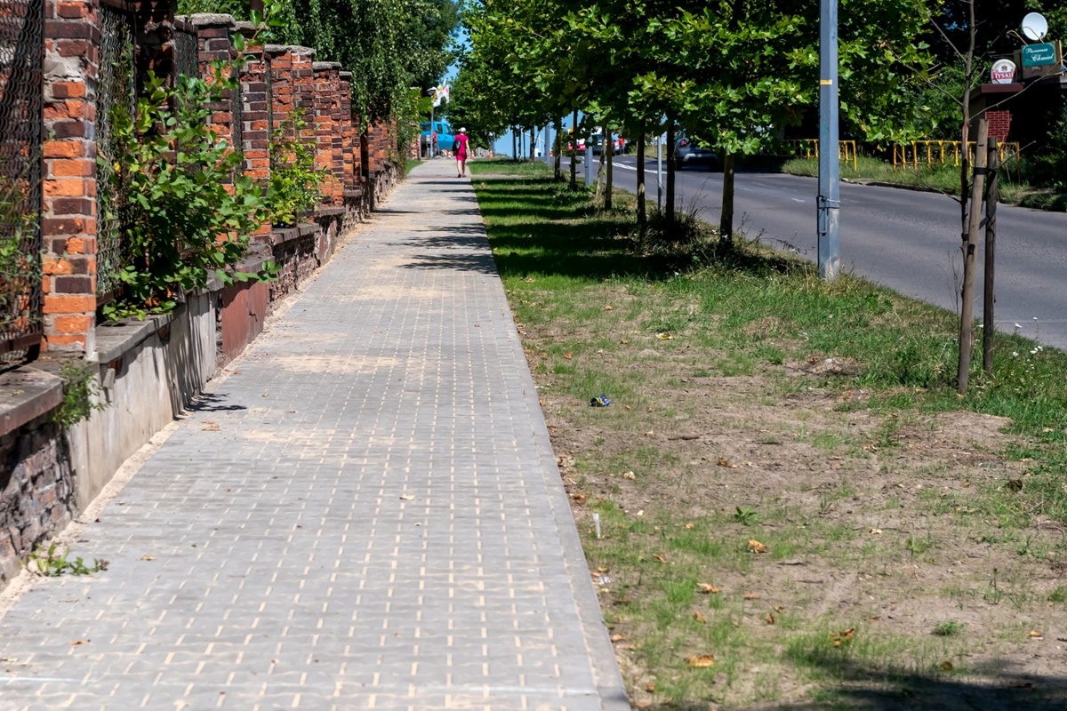 Przebudowy chodników w Łagiewnikach i Śródmieściu już za nami