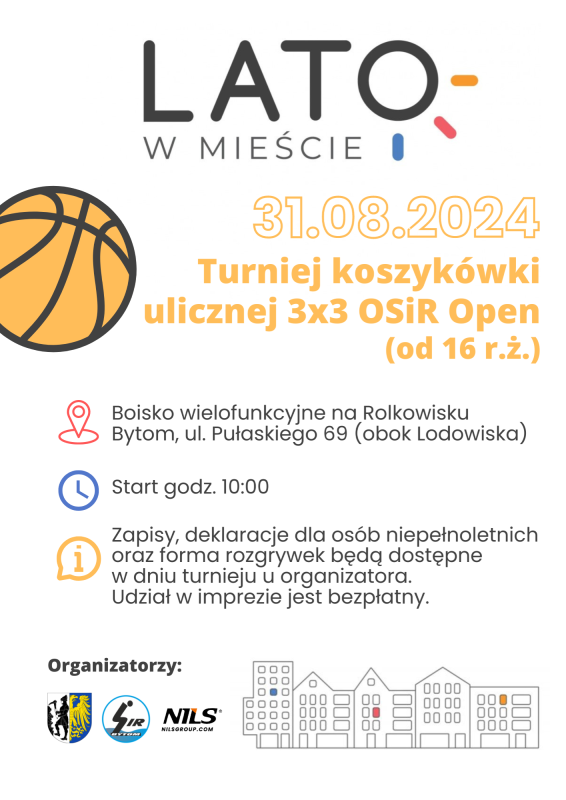 Sportowe zakończenie wakacji w Bytomiu – rolki, rowery i koszykówka w jednym tygodniu