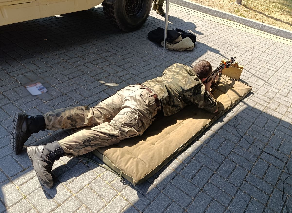 Bytomscy mundurowi na Święcie Wojska Polskiego. Widowiskowy pokaz prewencji