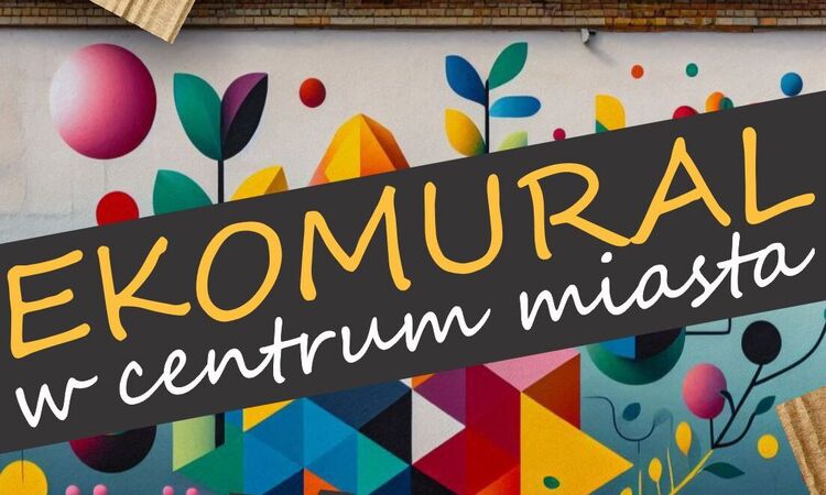 Kolejna wakacyjna atrakcja MBP w Sosnowcu - tworzenie ekologicznego muralu