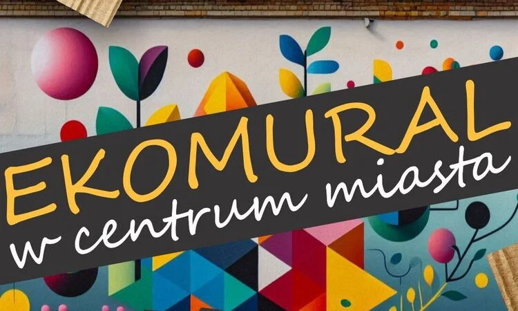 Kolejna wakacyjna atrakcja MBP w Sosnowcu - tworzenie ekologicznego muralu