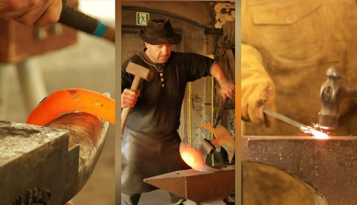 Zagroda i Ogrodnictwo Niezłe Ziółka zaprasza na pokaz kowalstwa artystycznego