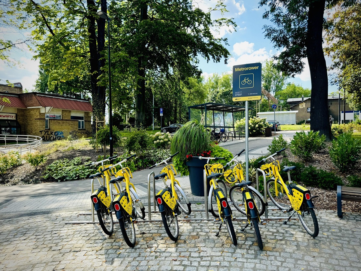 Metrorowery już dostępne w powiecie mikołowskim – nowa era transportu w regionie!