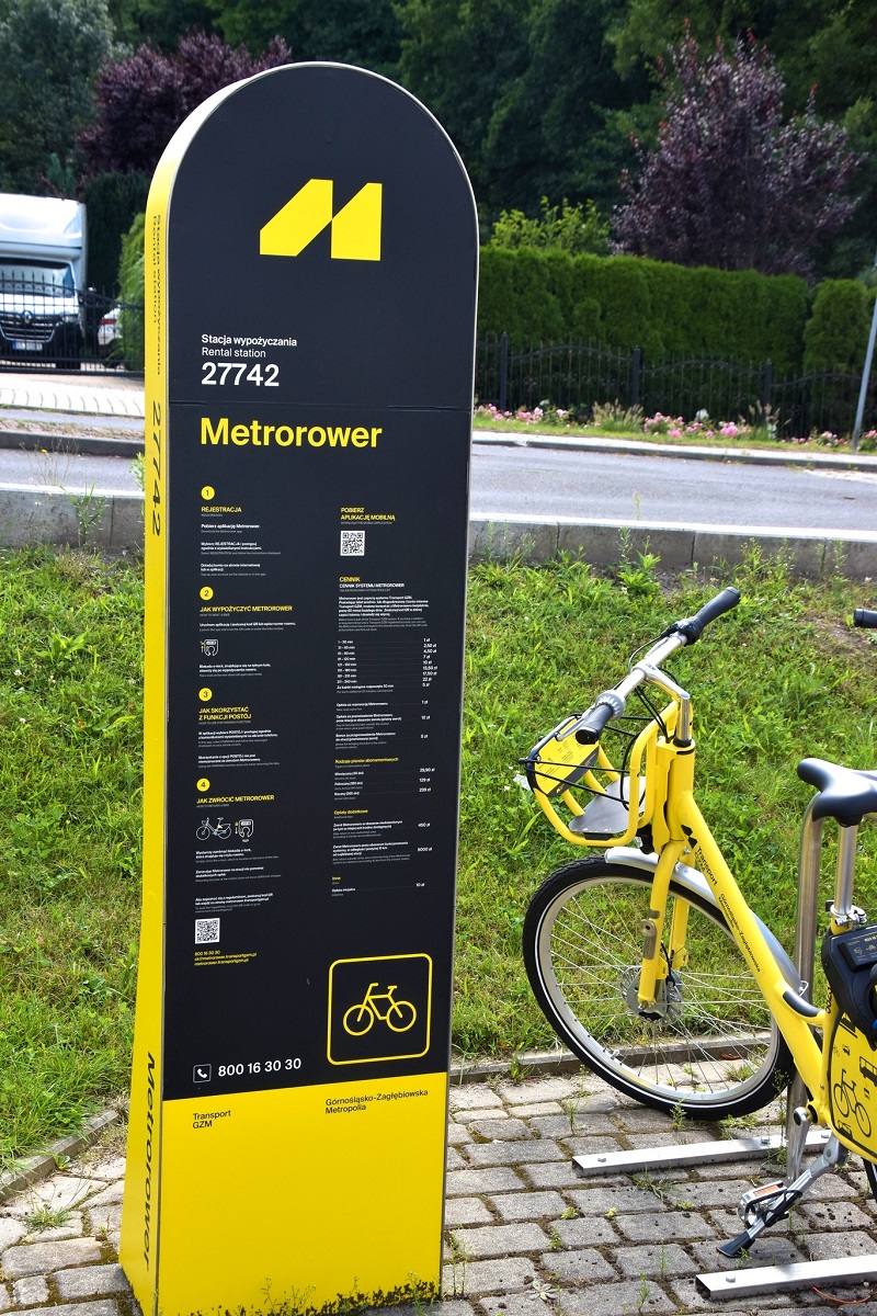 Metrorowery już dostępne w powiecie mikołowskim – nowa era transportu w regionie!