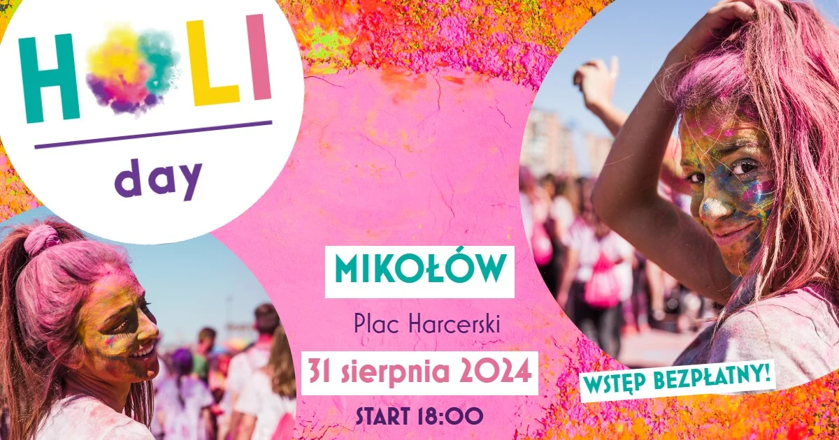 Dzień Kolorów w Mikołowie! Najbardziej barwna impreza lata już 31 sierpnia