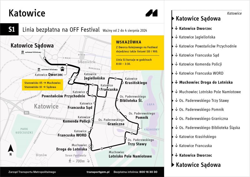 Off Festival już w ten weekend! Zajdą zmiany w organizacji ruchu i komunikacji miejskiej
