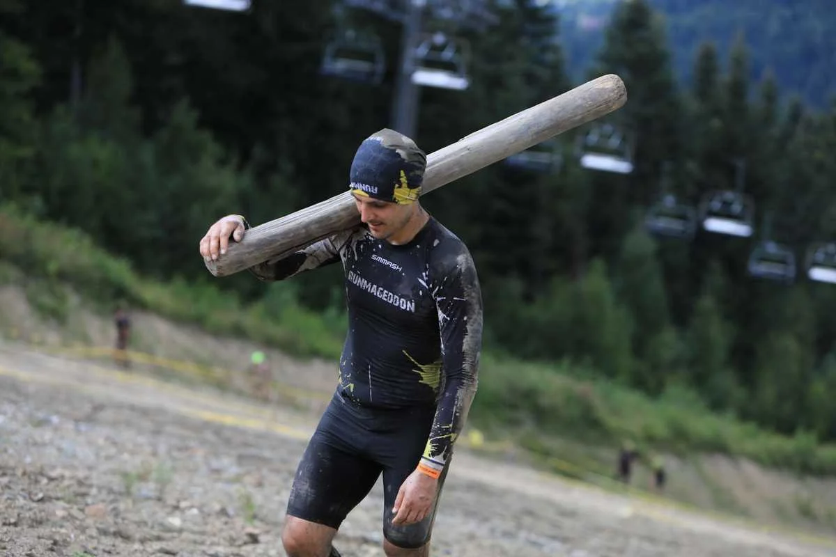 Dzielnicowy z Katowic zajął 68 miejsce na Runmageddonie