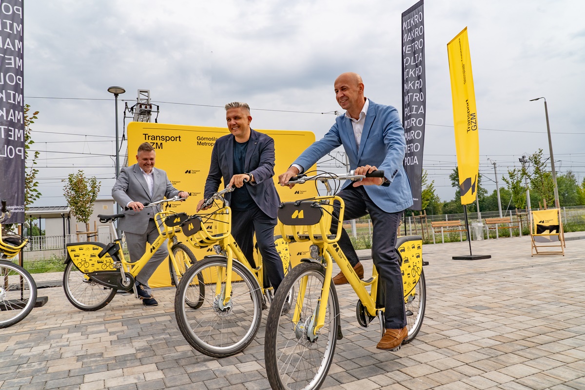 Metrorower na pełnych obrotach - od 1 sierpnia 31 gmin GZM z 7 tysiącami rowerów