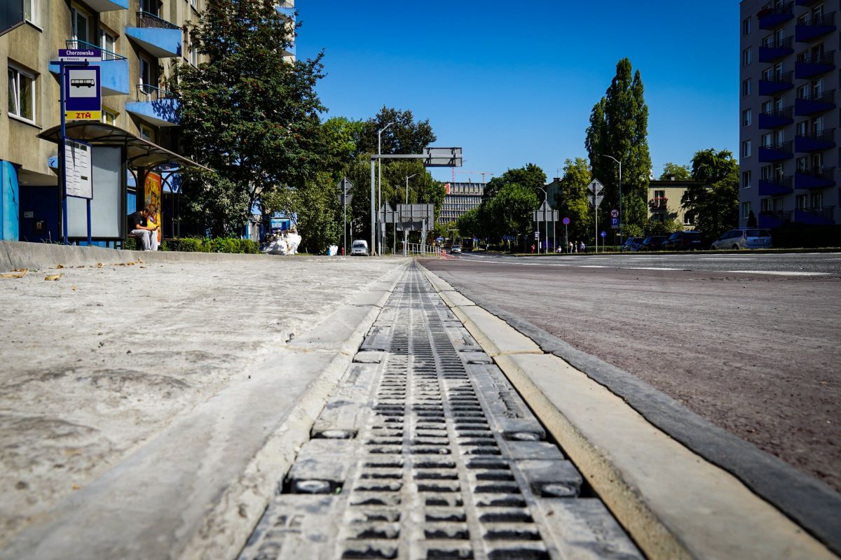 MZUiM zakończył modernizację zatoki autobusowej przy ul. Sokolskiej