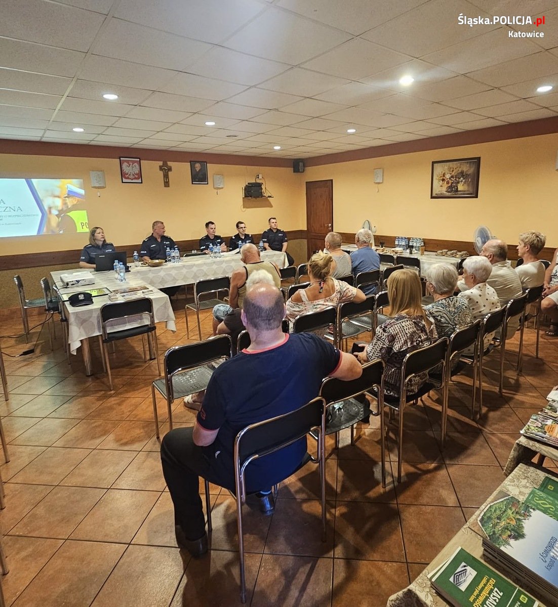 Debata z działkowcami z Giszowca o bezpieczeństwie