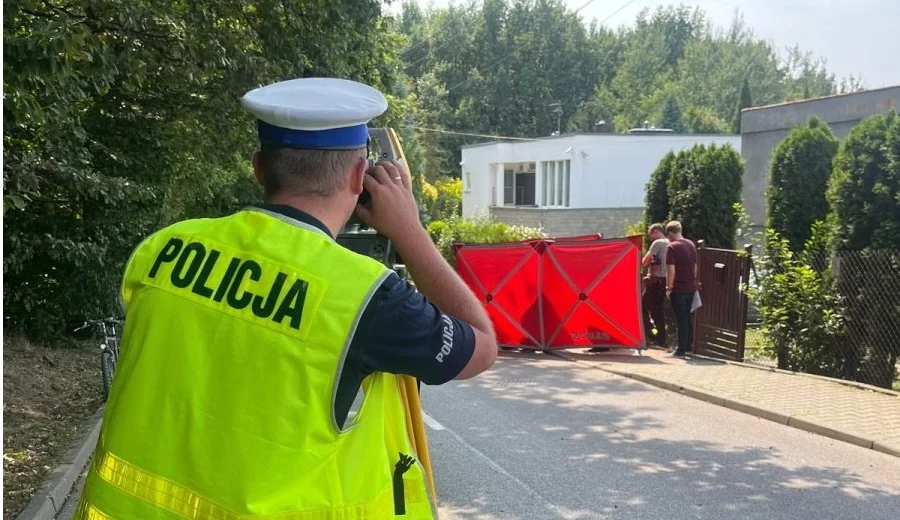 Tragiczny wypadek w Katowicach. 31-latek zginął po upadku z roweru