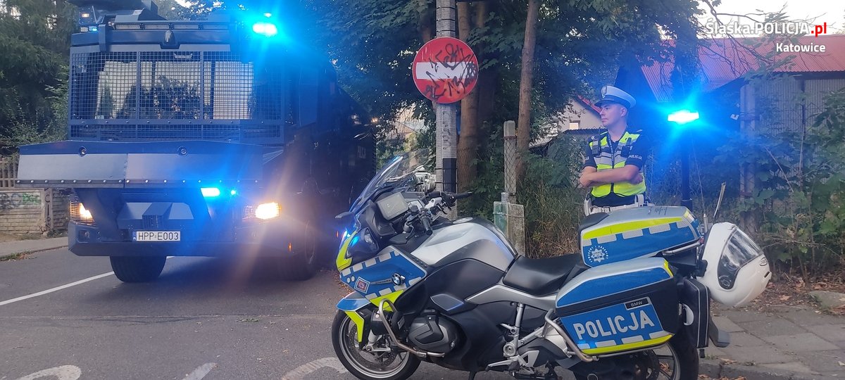 Pseudokibic z narkotykami zatrzymany na meczu GKS Katowice vs. Motor Lublin przez policję