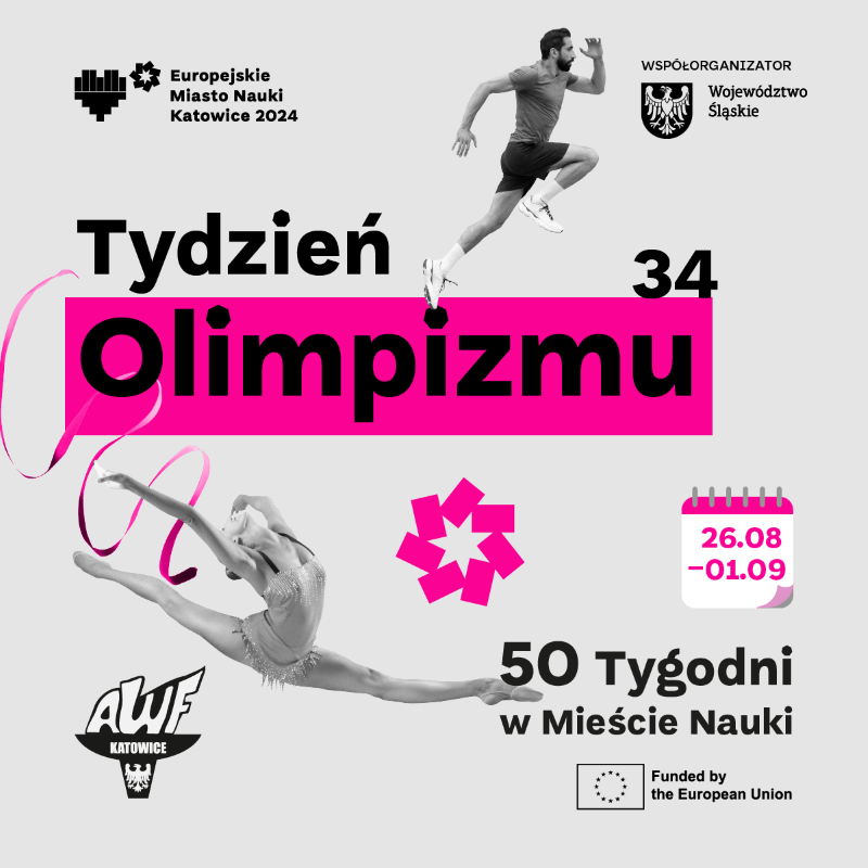 Zakończenie wakacji z AWF Katowice – Szkoła Mistrzów zaprasza na Tydzień Olimpizmu!
