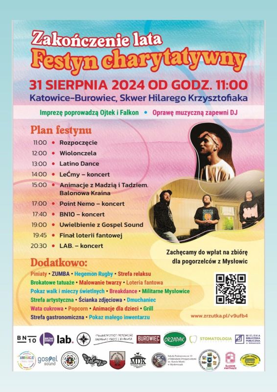 Festyn charytatywny dla rodzin Miklasz i Błaszczyk – muzyka, animacje i wsparcie