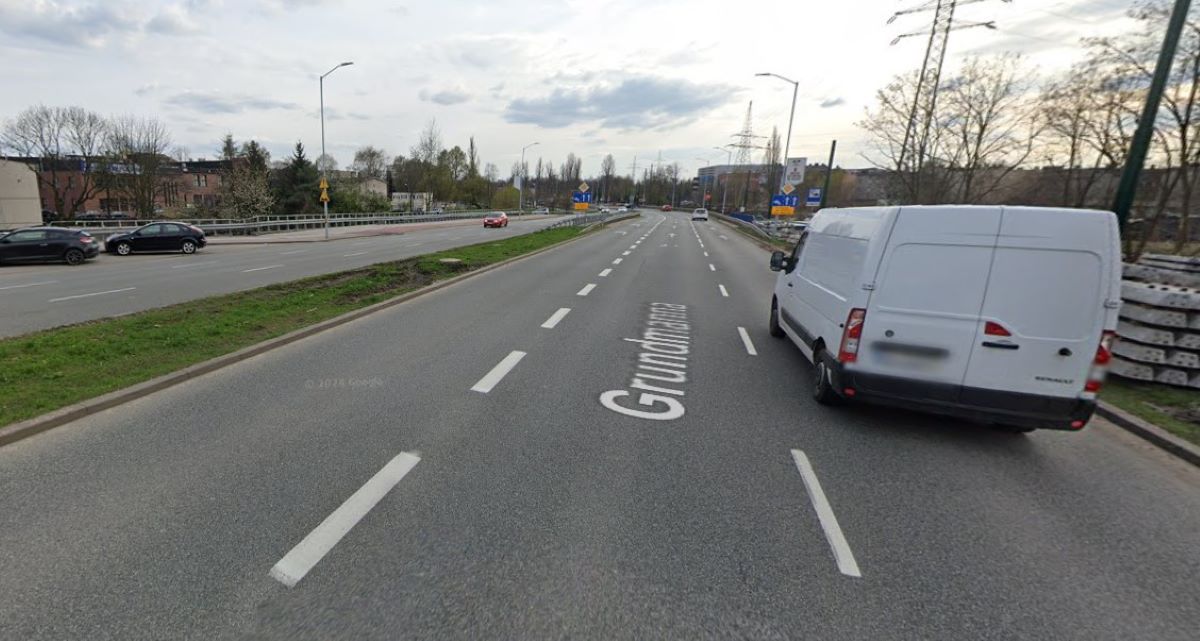 Od 28 sierpnia nowa tymczasowa organizacja ruchu dla jadących ul. Grundmanna w Katowicach