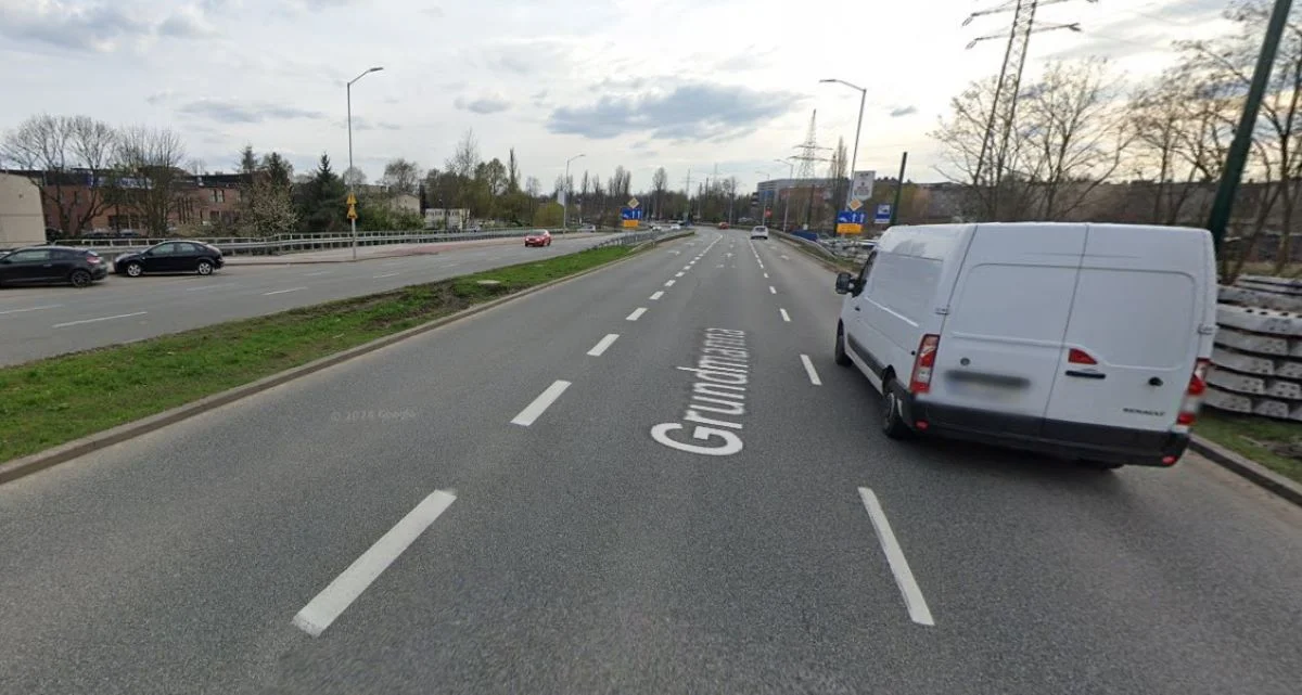 Od 28 sierpnia nowa tymczasowa organizacja ruchu dla jadących ul. Grundmanna w Katowicach