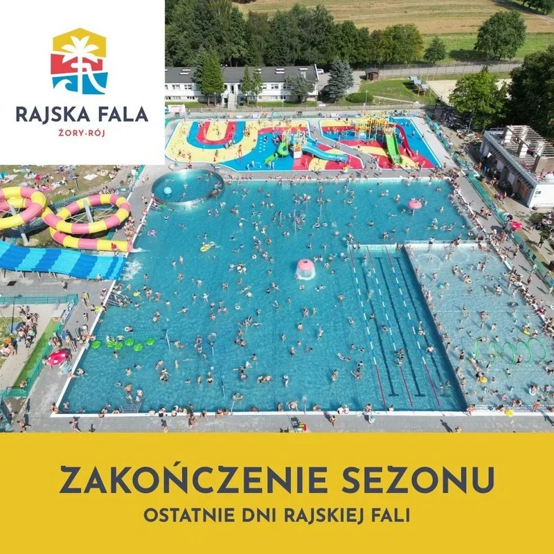 Rajska Fala i kąpielisko Śmieszek kończą sezon! Spędź ostatni weekend wakacji nad wodą