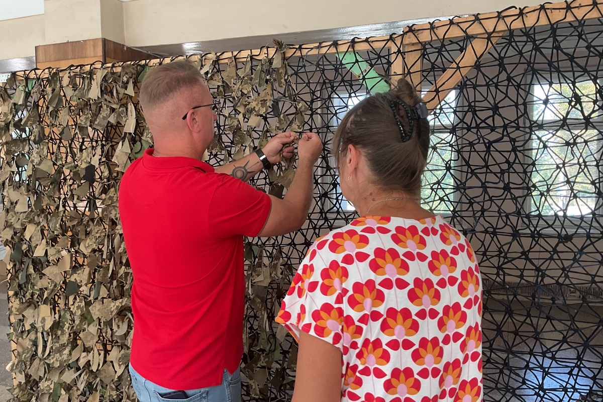 Chorzowscy urzędnicy w delegacji w Tarnopolu. Przekazano sprzęt i dary