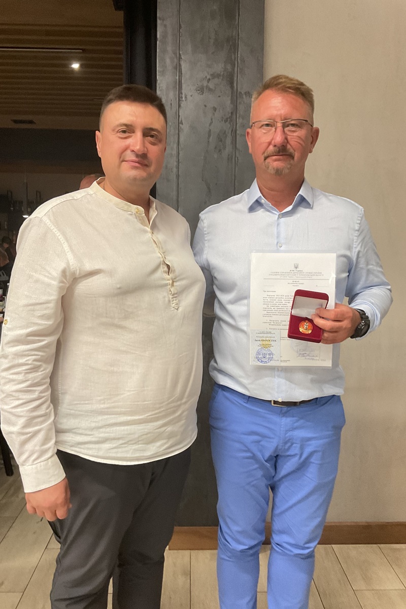 Chorzowscy urzędnicy w delegacji w Tarnopolu. Przekazano sprzęt i dary