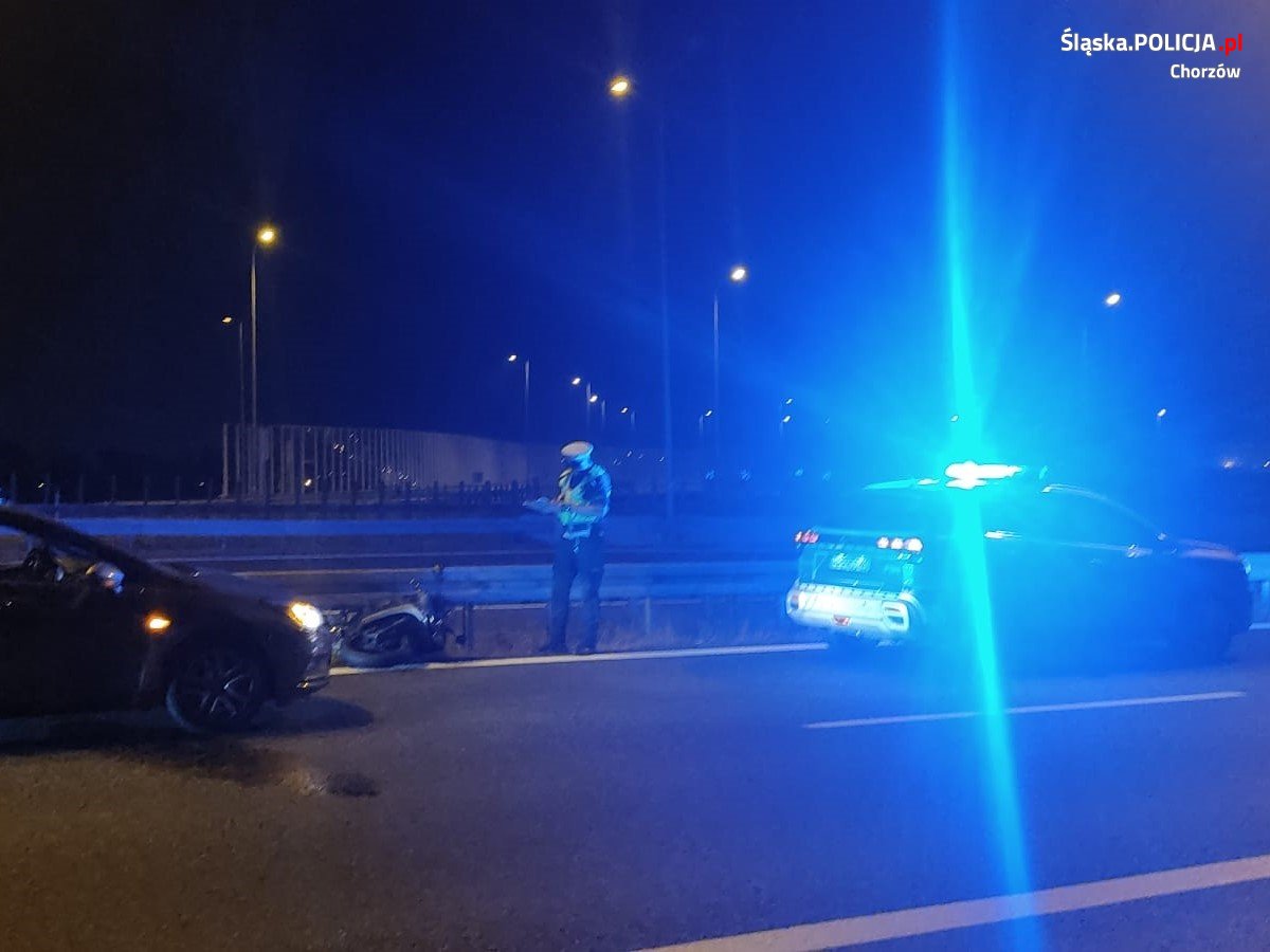 Akcja „Bezpieczny Weekend”. Motocyklista uciekający z prędkością ponad 200 km/h zatrzymany