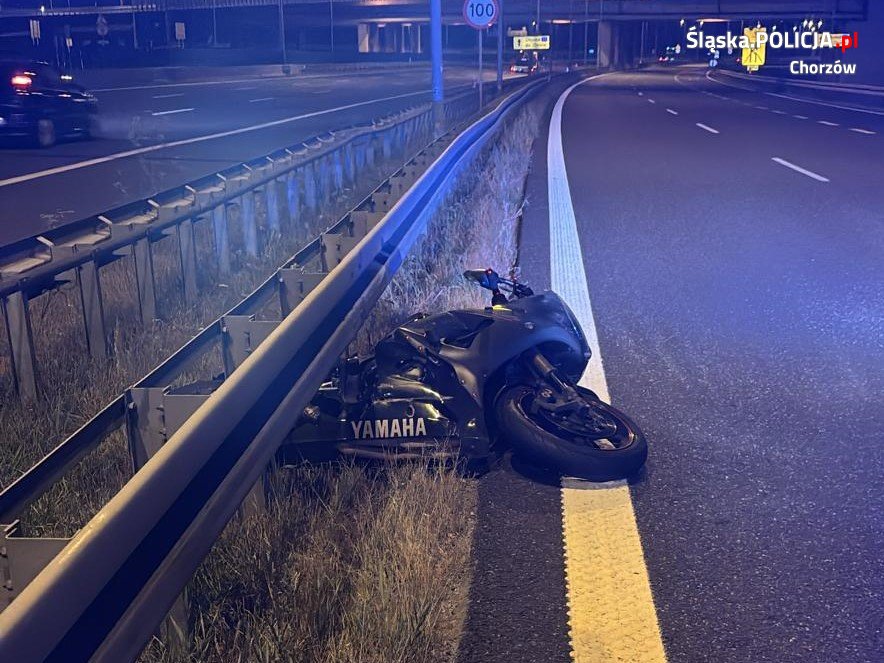 Akcja „Bezpieczny Weekend”. Motocyklista uciekający z prędkością ponad 200 km/h zatrzymany