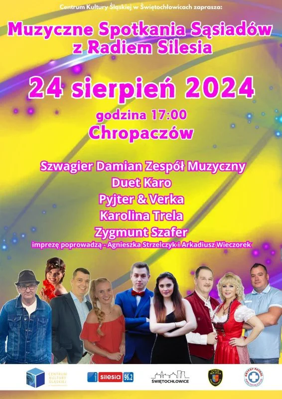 Nie przegap finału lata! Muzyczne Spotkania Sąsiadów już 24 sierpnia w Chropaczowie