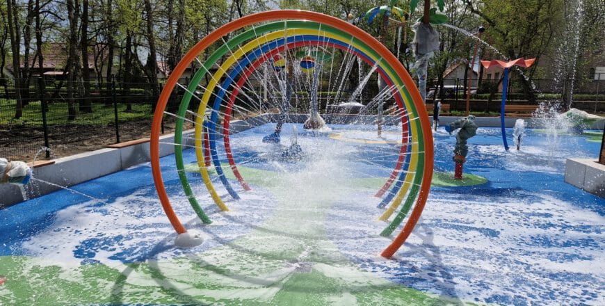 Wodny plac zabaw w Zabrzu ponownie otwarty