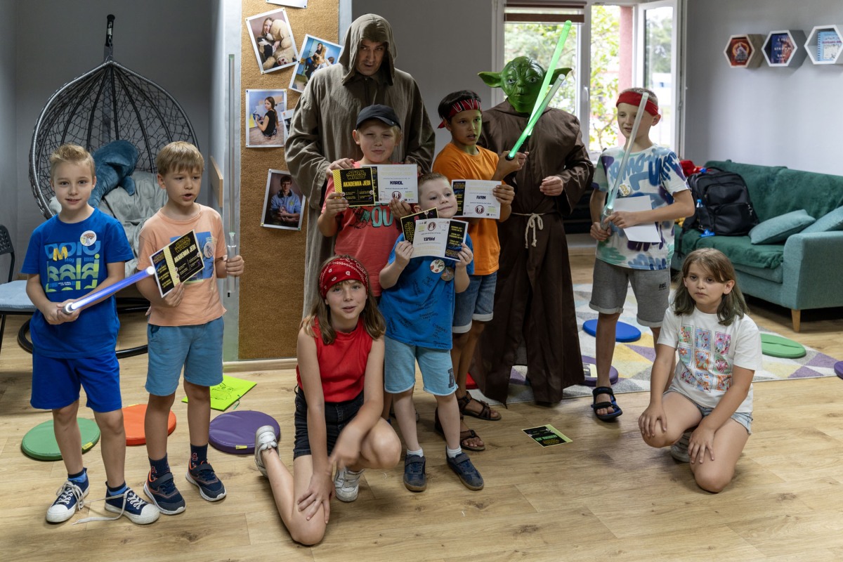 Moc w Bibliotece: Akademia Jedi przyciągnęła młodych fanów Gwiezdnych Wojen [FOTO]