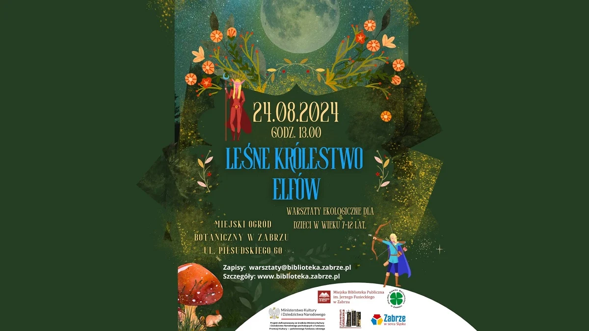 Warsztaty Ekologiczne "Leśne Królestwo Elfów" w Zabrzu