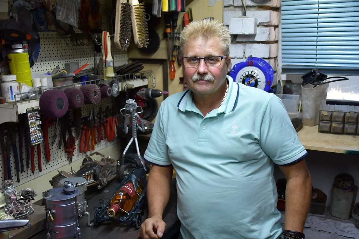 Od blacharza do artysty: metal zamienia w dzieła sztuki – wywiad z Dariuszem Paszkiem