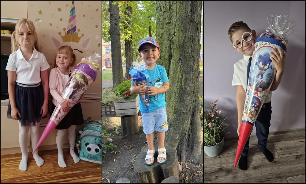 "Pierwszoklasista z tytą": zobaczcie zdjęcia małych rudzian z tytami!