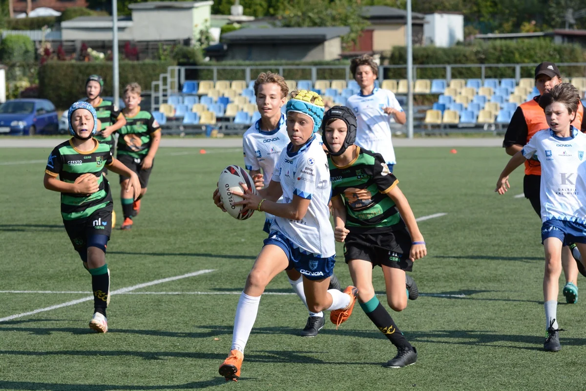 W sobotę na Burloch Arenie odbył się XI Ślonski Turniyj Bajtli we Rugby