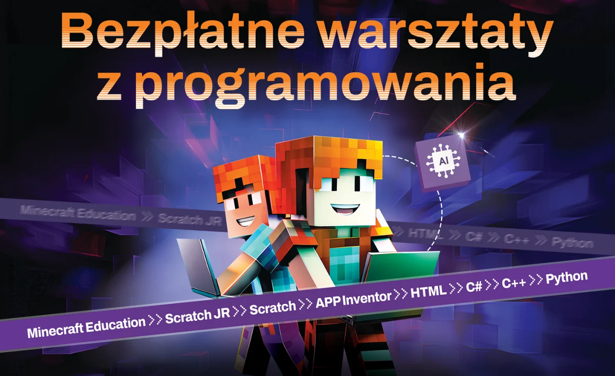 Cyber przygoda w świecie AI? Rozpoczyna się kolejna edycja akcji "Koduj z Gigantami"!