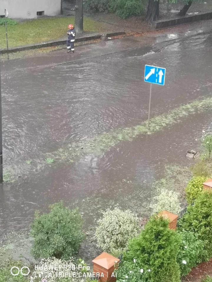 Ekstremalne opady nad Rudą Śląską 9