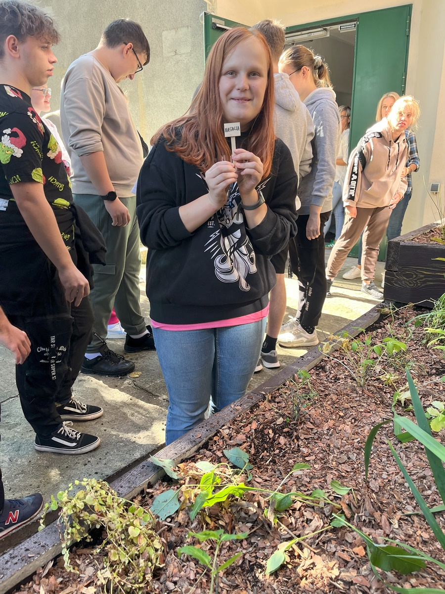 Ogród deszczowy w Zespole Szkół nr 7 4