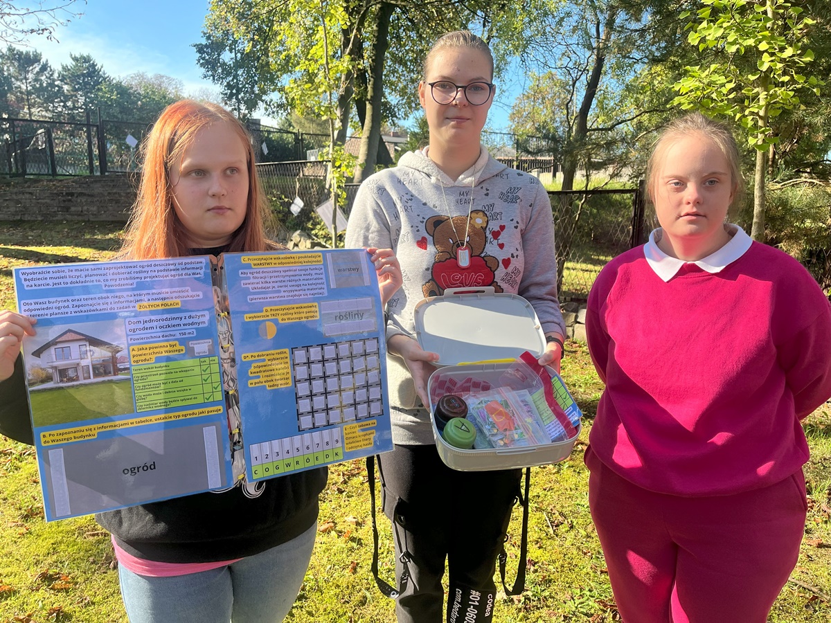 Ogród deszczowy w Zespole Szkół nr 7 19