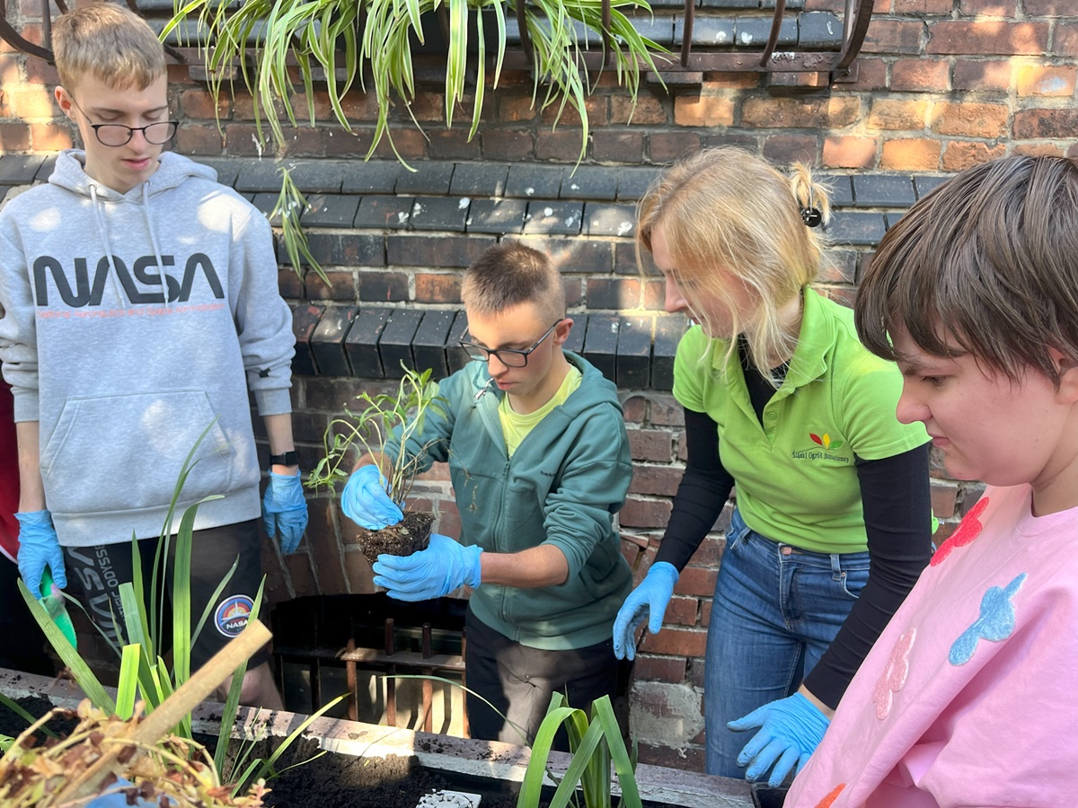 Ogród deszczowy w Zespole Szkół nr 7 46