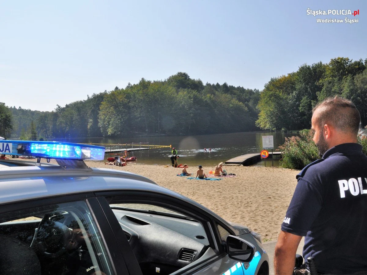 Za nami bezpieczny weekend na wodzisławskim Balatonie – Mundurowi w akcji