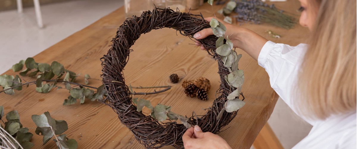 Warsztaty "Jesienne Wianki" – odkryj sekret pięknych dekoracji na drzwi