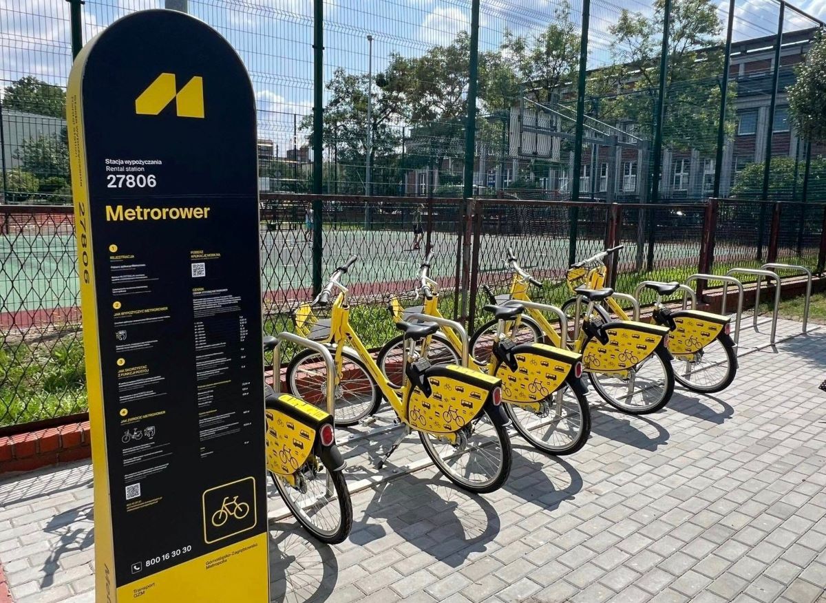 Metrorower w Łaziskach Górnych się rozkręca!