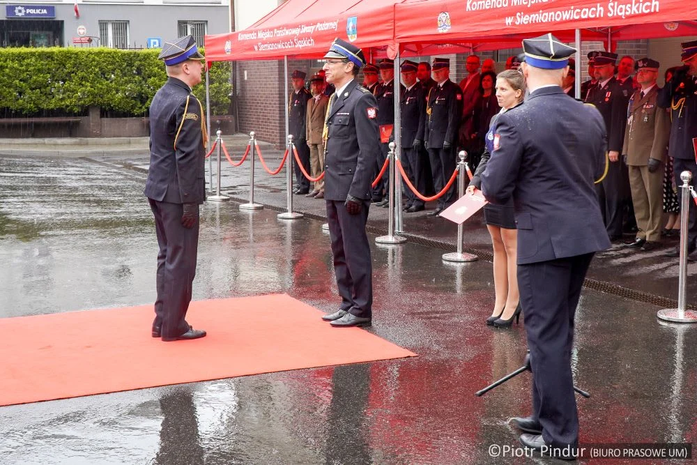 Brygadier Marcin Gąsowski nowym Komendantem Miejskim PSP w Siemianowicach Śląskich