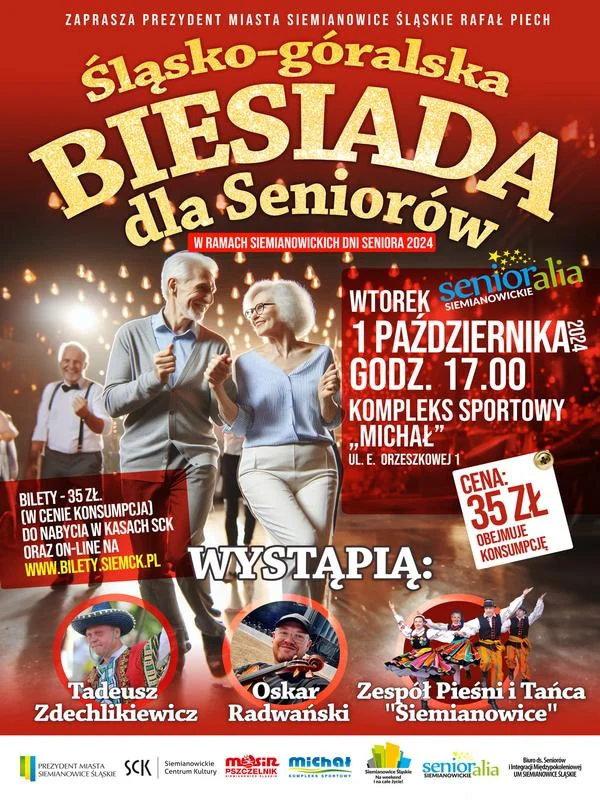 Siemianowickie Dni Seniora 2024 – biesiada już 1 października w Michałkowicach