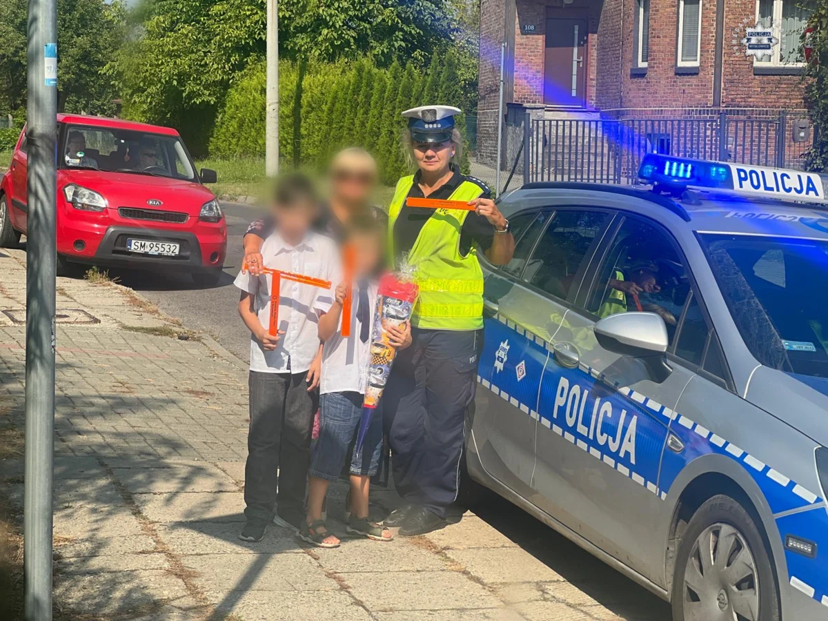 Mysłowicka drogówka w działaniu: Akcja na rzecz bezpieczeństwa dzieci