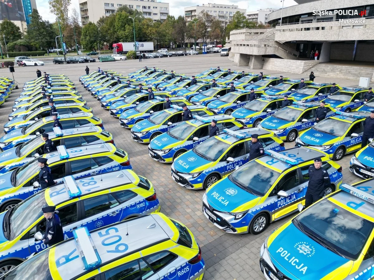 Nowe radiowozy dla KMP w Mysłowicach