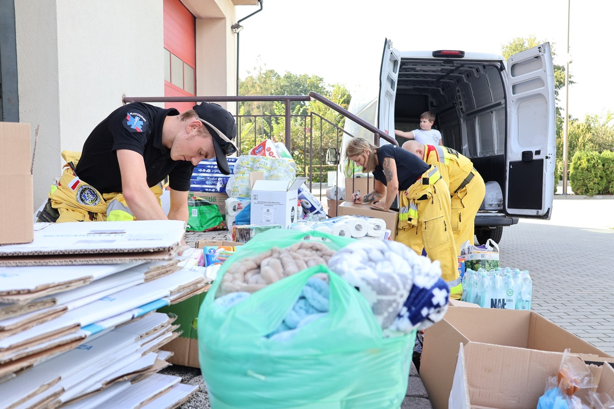 Dziś w Orzeszu rusza kolejna zbiórka dla osób dotkniętych powodzią