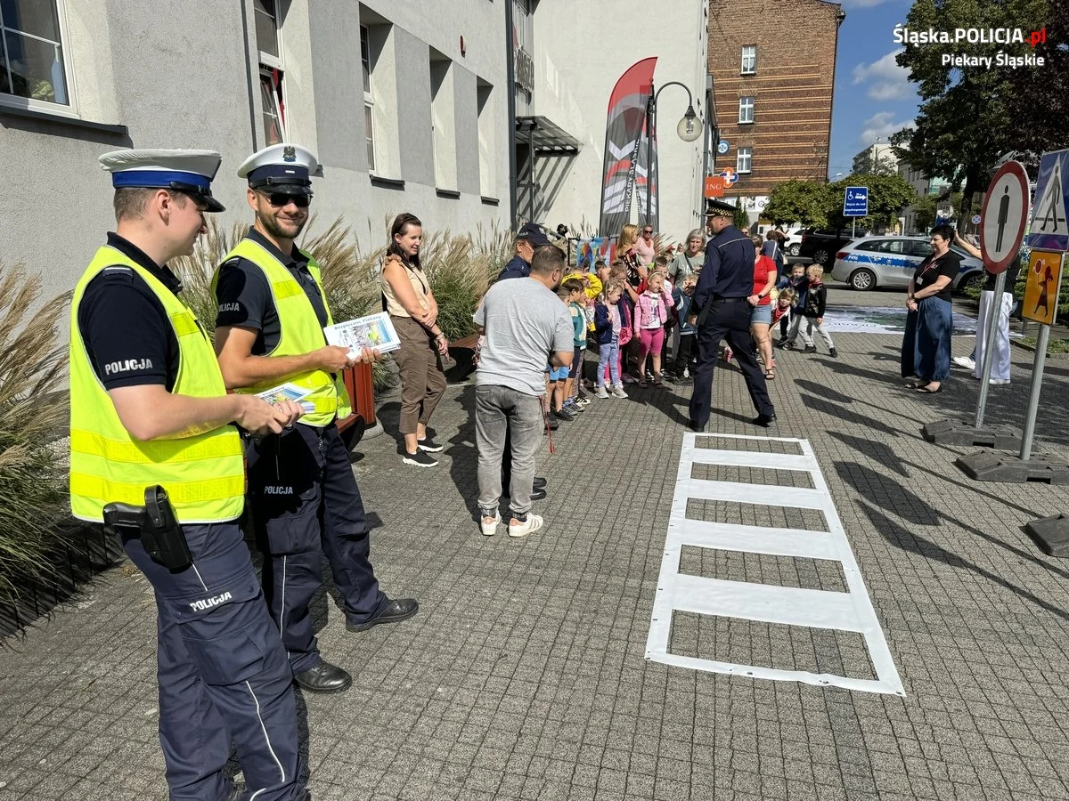 Akcja profilaktyczna „Bezpieczne Piekary” dla najmłodszych