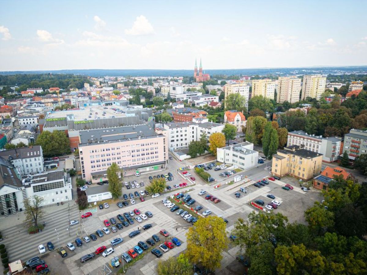 Teren przy ul. Miejskiej w Rybniku przeznaczony na budowę nowego sądu