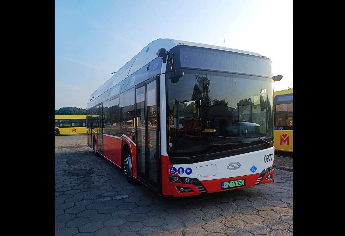 PKM Gliwice testuje pierwszy autobus wodorowy