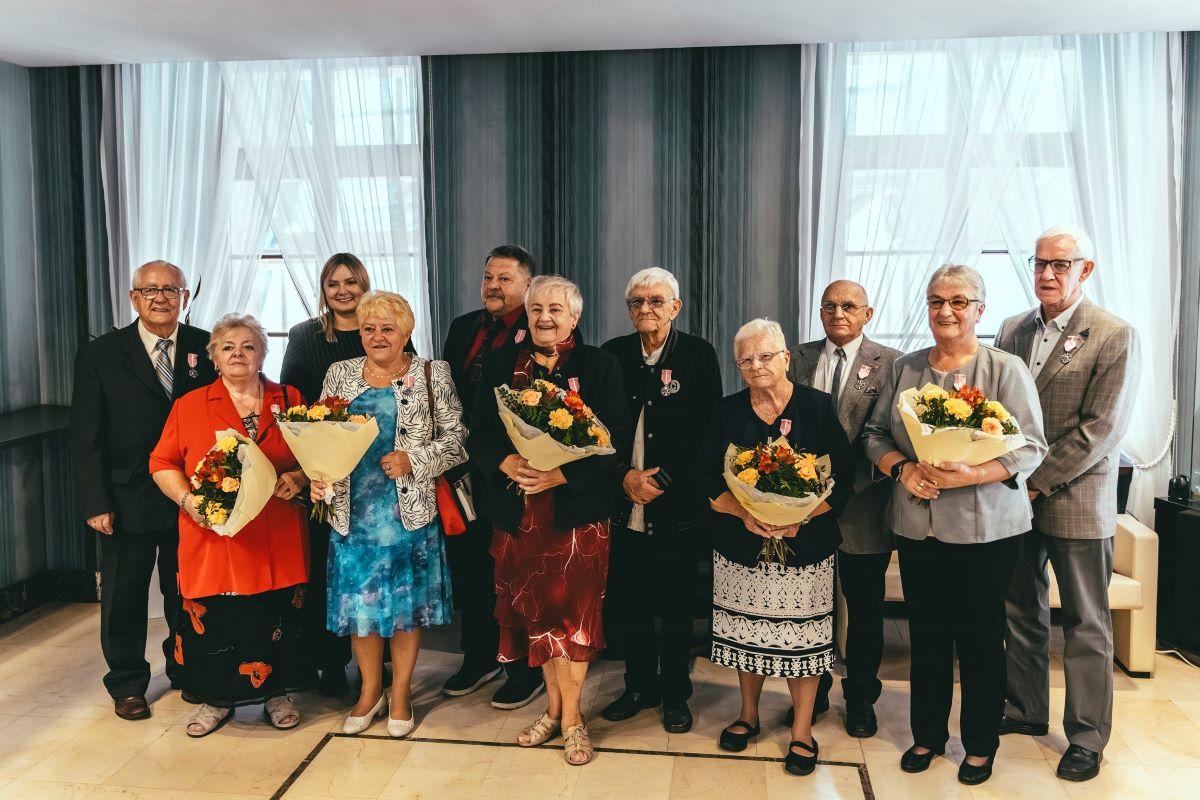 Piękny jubileusz – małżeństwa z Gliwic razem od półwiecza