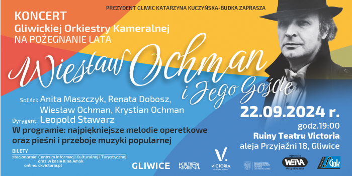 Wiesław Ochman gwiazdą koncertu „Na pożegnanie lata”